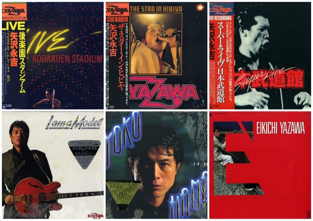 LP］矢沢永吉 E.YAZAWAのレコード盤がまとめて入荷しました 